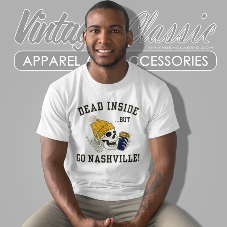 Nashville Dead Inside Hockey Nhl T Shirt Nashville Dead Inside Hockey Nhl T Shirt