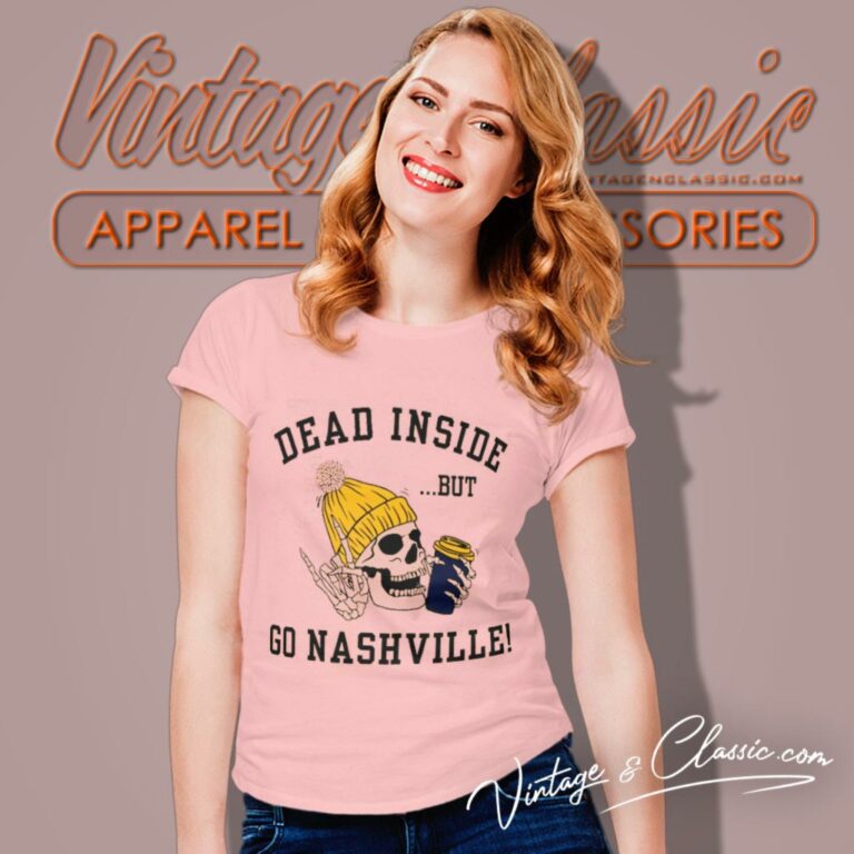 Nashville Dead Inside Hockey Nhl Women T Shirt Nashville Dead Inside Hockey Nhl Women T Shirt