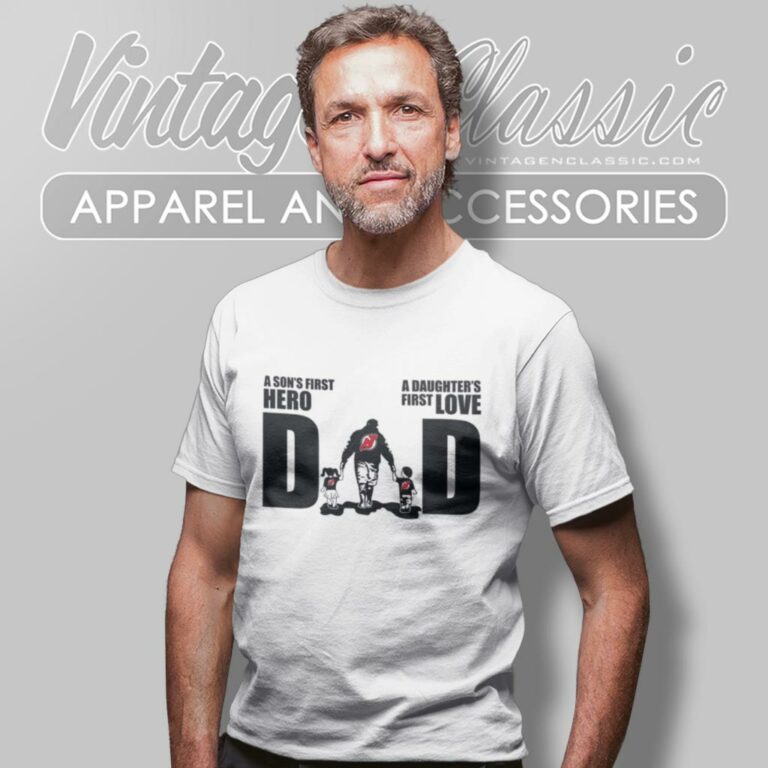 Nashville Predators Dad A Sons First Hero Daughters First Love T Shirt Nashville Predators Dad A Sons First Hero Daughters First Love T Shirt