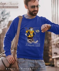 Nashville Predators Donald Duck Hockey Shirt Sweatshirt