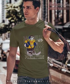 Nashville Predators Donald Duck Hockey Shirt T shirt