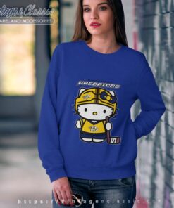 Nashville Predators Hello Kitty Shirt Sweatshirt