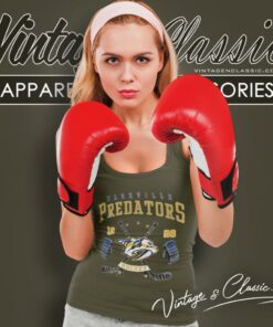 Nashville Predators Hockey Nhl Tank Top Racerback