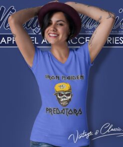 Nashville Predators Iron Maiden Rock Band Music Hockey Shirt 5 Nashville Predators Iron Maiden Rock Band Music Hockey V Neck TShirt