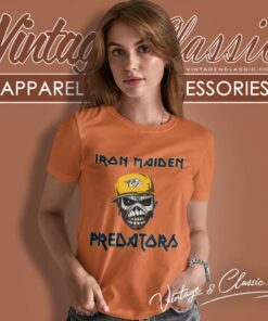 Nashville Predators Iron Maiden Rock Band Music Hockey Shirt 6 Nashville Predators Iron Maiden Rock Band Music Hockey Women T Shirt