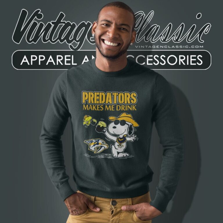 Nashville Predators Make Me Drinks Sweatshirt Nashville Predators Make Me Drinks Sweatshirt