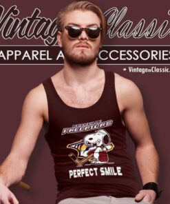 Nashville Predators Shirt Snoopy Perfect Smile The Peanuts Movie Hockey Tank Top Racerback