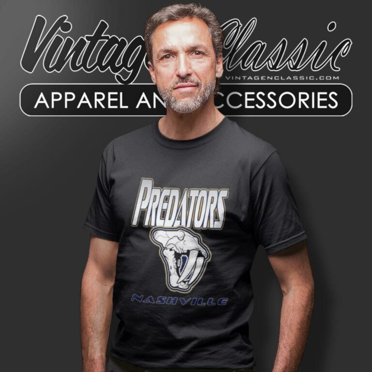 Nashville Predators Skull Retro Nhl T Shirt Nashville Predators Skull Retro Nhl T Shirt