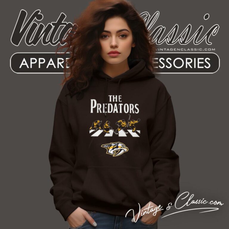 Nashville Predators The Beatles Rock Band Hoodie Nashville Predators The Beatles Rock Band Hoodie