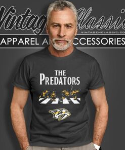 Nashville Predators The Beatles Rock Band T Shirt