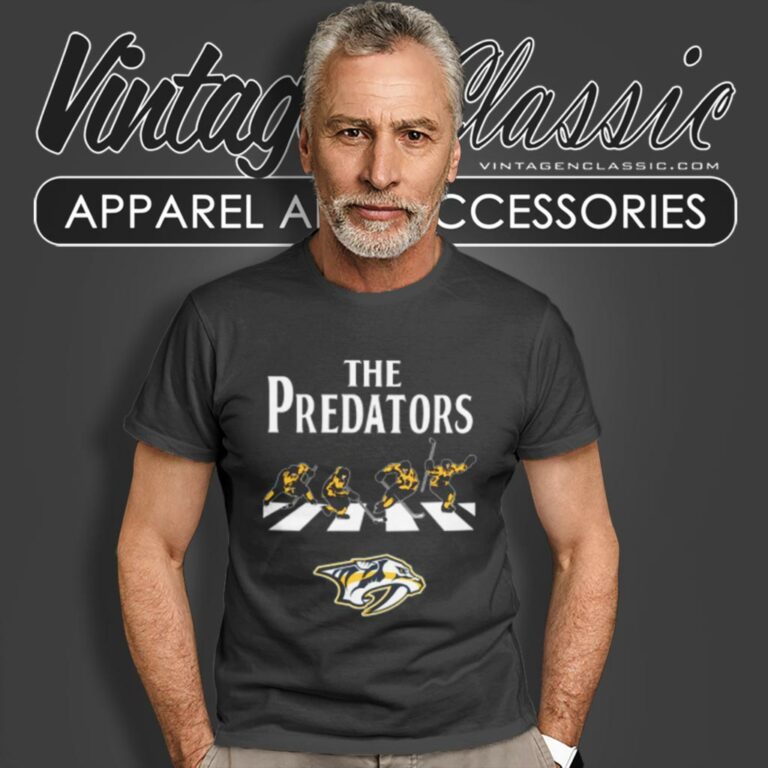 Nashville Predators The Beatles Rock Band T Shirt Nashville Predators The Beatles Rock Band T Shirt