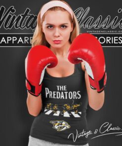 Nashville Predators The Beatles Rock Band Tank Top Racerback