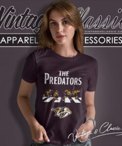 Nashville Predators The Beatles Rock Band Women T Shirt