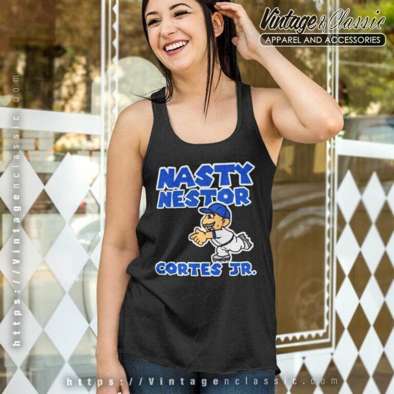 Nasty Nestor Cortes Jr New York Yankees Tank Top Racerback Nasty Nestor Cortes Jr New York Yankees Tank Top Racerback