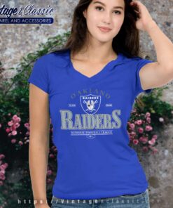 National Football League Nfl Oakland Raiders V Neck TShirt