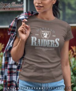 National Football League Nfl Oakland Raiders Women TShirt