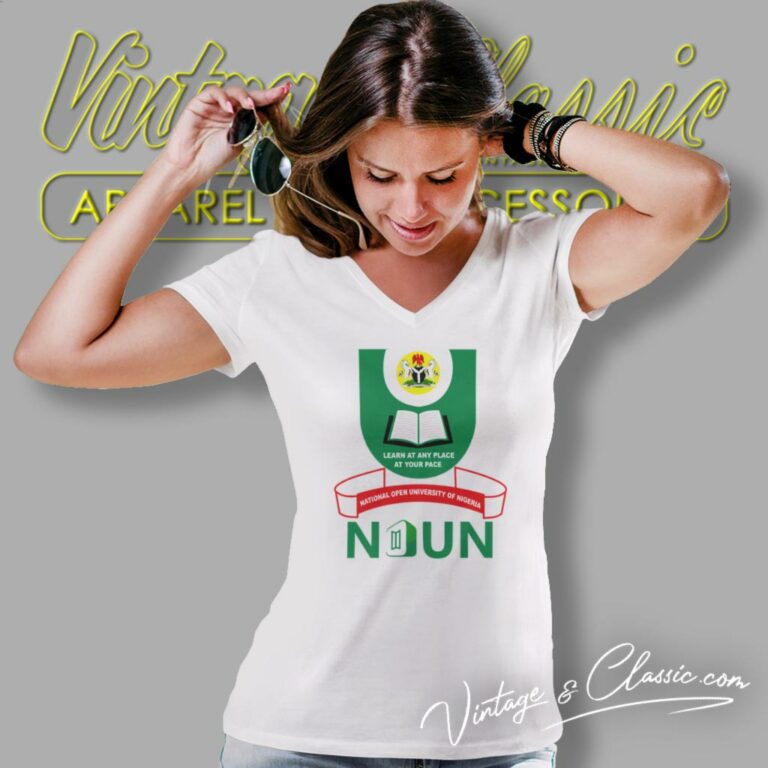 National Open University Of Nigeria V Neck TShirt National Open University Of Nigeria V Neck TShirt