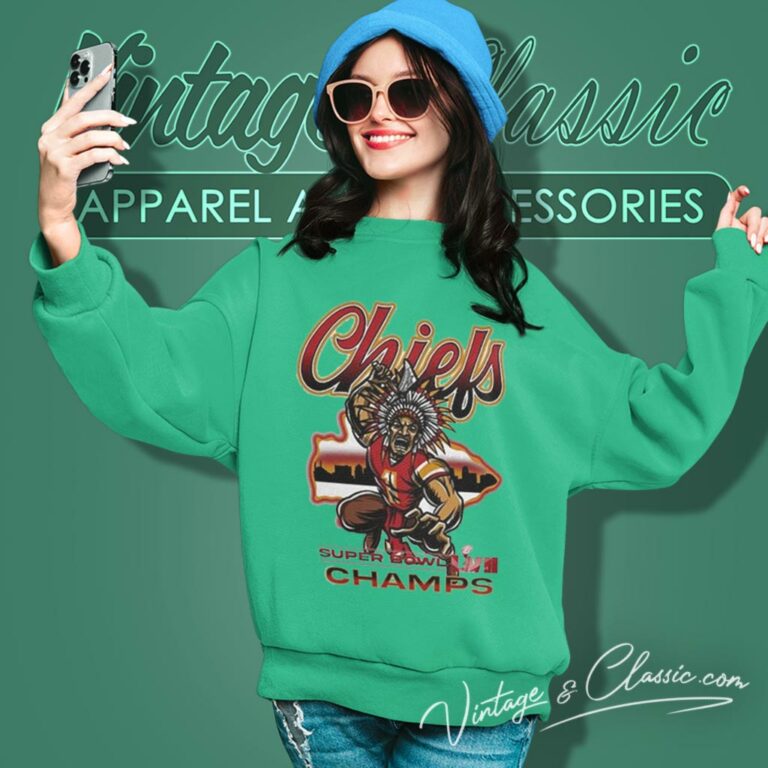 Native America Kansas City Chiefs Super Bowl Lviii Champions Sweatshirt Native America Kansas City Chiefs Super Bowl Lviii Champions Sweatshirt