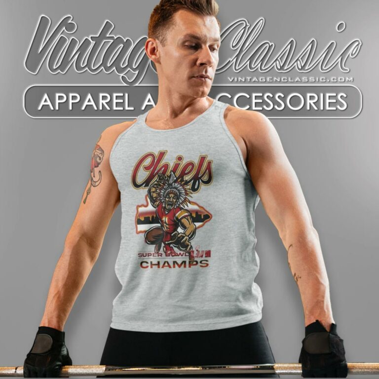 Native America Kansas City Chiefs Super Bowl Lviii Champions Tank Top Racerback Native America Kansas City Chiefs Super Bowl Lviii Champions Tank Top Racerback