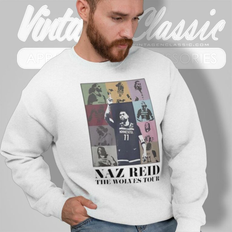 Naz Reid The Wolves Tour Sweatshirt Naz Reid The Wolves Tour Sweatshirt
