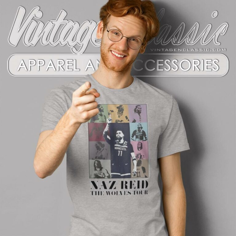 Naz Reid The Wolves Tour T Shirt Naz Reid The Wolves Tour T Shirt