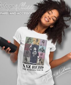 Naz Reid The Wolves Tour Shirt 4 Naz Reid The Wolves Tour Women T Shirt