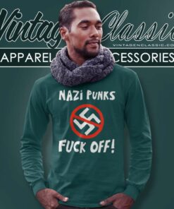 Nazi Punks Fuck Off Long Sleeve Tee