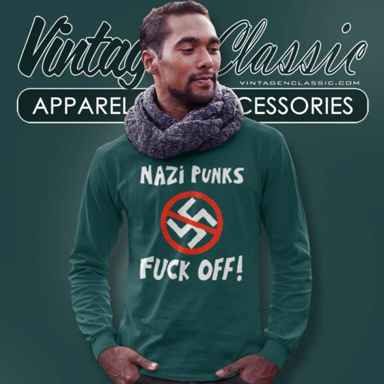 Nazi Punks Fuck Off Long Sleeve Tee Nazi Punks Fuck Off Long Sleeve Tee