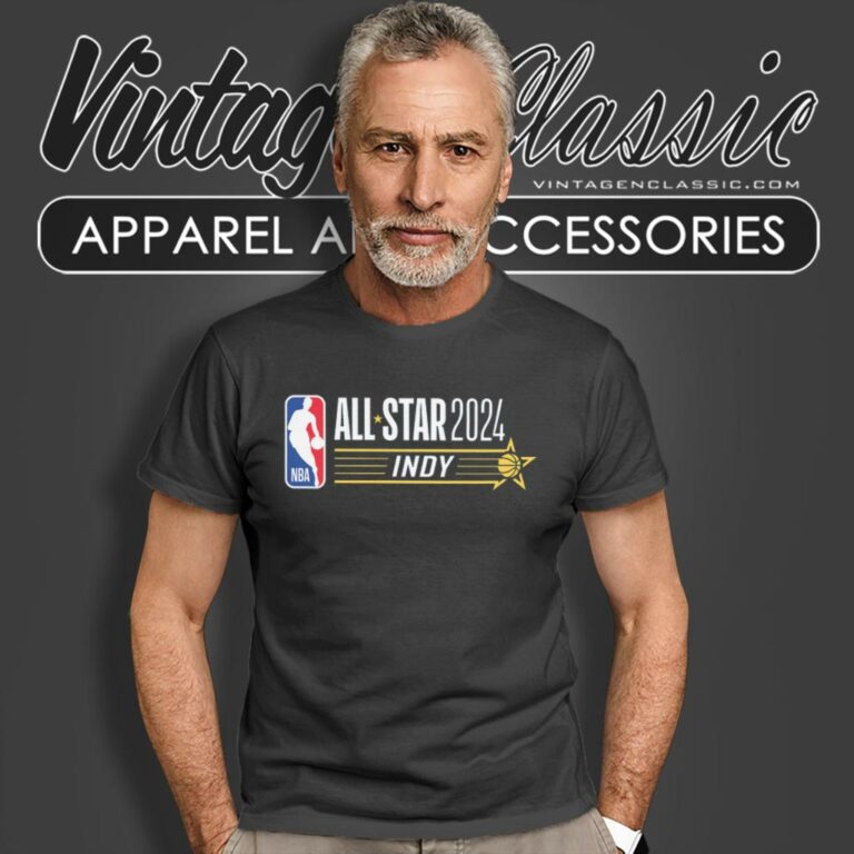 Nba All Star 2024 Game Indianapolis Logo T Shirt Nba All Star 2024 Game Indianapolis Logo T Shirt