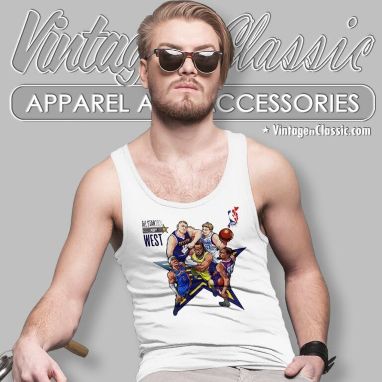 Nba All Star 2024 Indy West Tank Top Racerback Nba All Star 2024 Indy West Tank Top Racerback