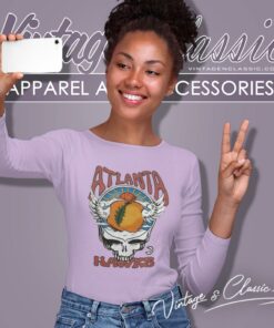 Nba Atlanta Hawks Grateful Dead Skull Long Sleeve Tee