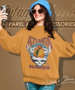 Nba Atlanta Hawks Grateful Dead Skull Sweatshirt