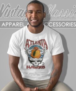 Nba Atlanta Hawks Grateful Dead Skull T Shirt