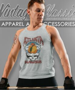 Nba Atlanta Hawks Grateful Dead Skull Tank Top Racerback