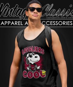 Nba Basketball Cleveland Cavaliers Cool Snoopy Tank Top Racerback