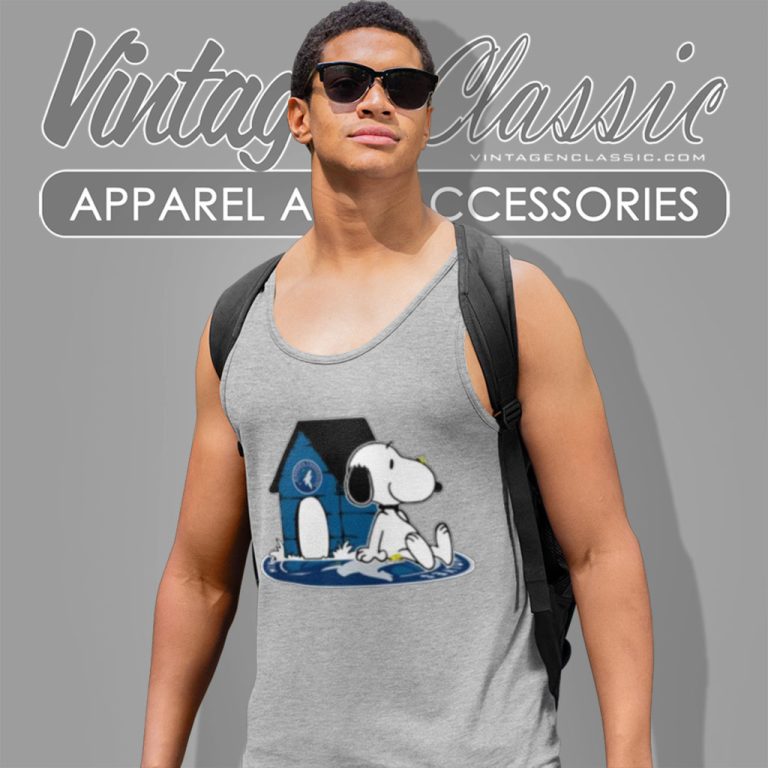 Nba Basketball Minnesota Timberwolves Snoopy The Peanuts Movie Tank Top Racerback Nba Basketball Minnesota Timberwolves Snoopy The Peanuts Movie Tank Top Racerback