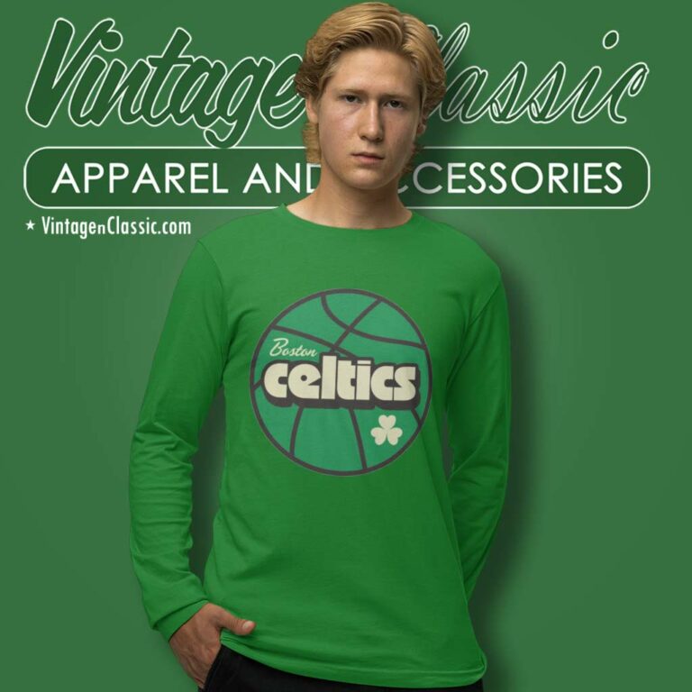 Nba Boston Celtic Basketball Logo Long Sleeve Tee Nba Boston Celtic Basketball Logo Long Sleeve Tee