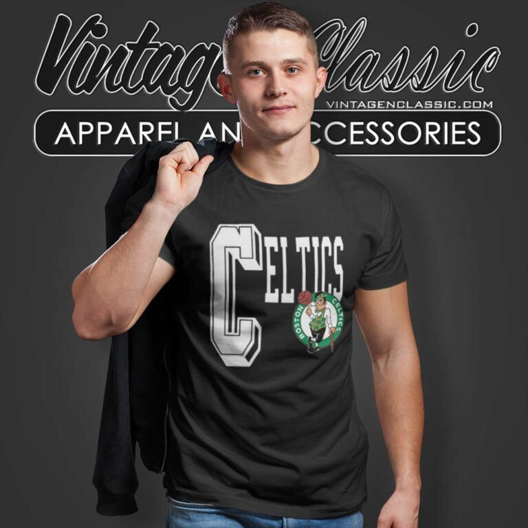 Nba Boston Celtics Green Tommy Jeans T Shirt Nba Boston Celtics Green Tommy Jeans T Shirt