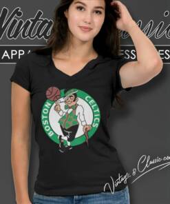 Nba Boston Celtics Logo Shirt 4 Nba Boston Celtics Logo V Neck TShirt