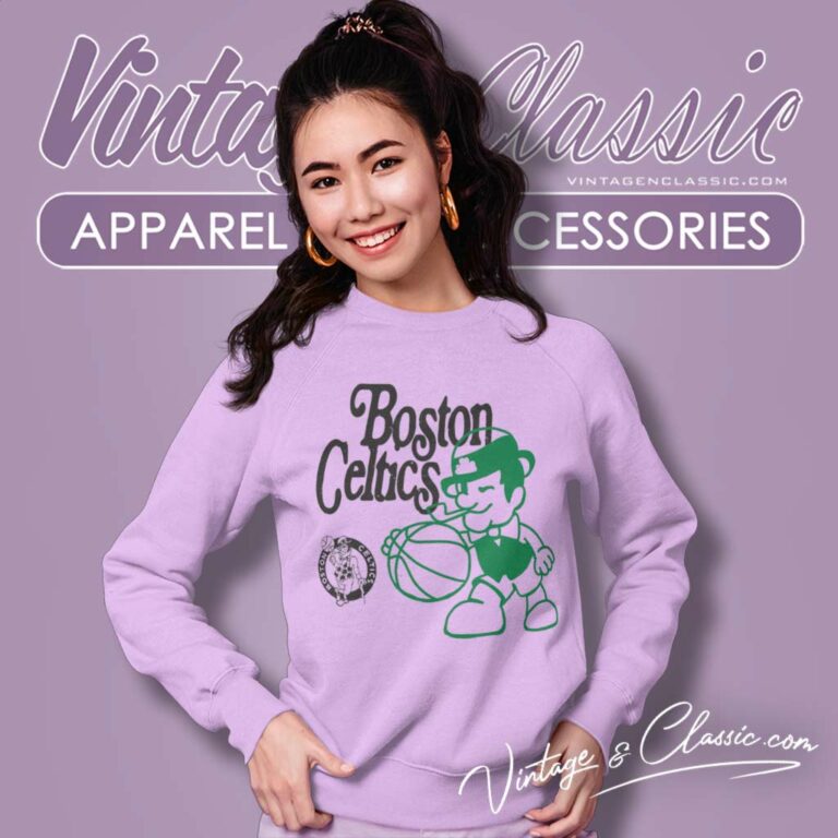 Nba Boston Celtics Mascot Sweatshirt Nba Boston Celtics Mascot Sweatshirt