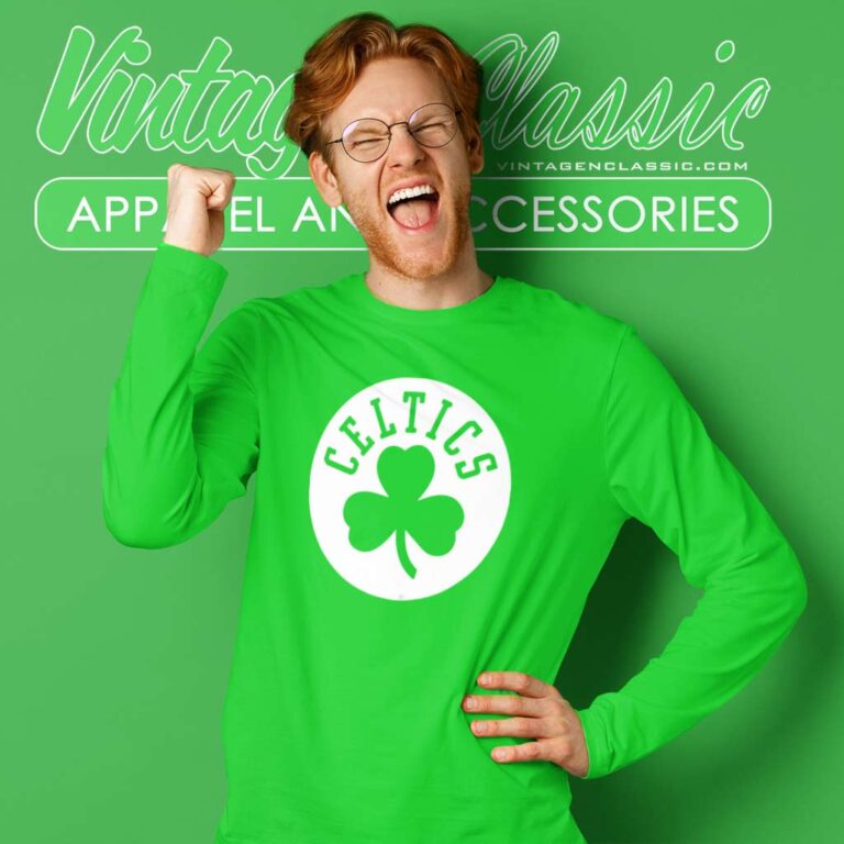 Nba Boston Celtics Primary Logo Long Sleeve Tee Nba Boston Celtics Primary Logo Long Sleeve Tee