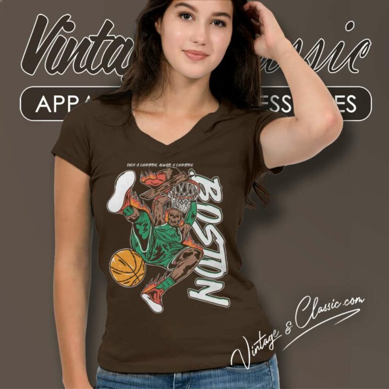 Nba Boston Celtics Shirt Once A Champion V Neck TShirt Nba Boston Celtics Shirt Once A Champion V Neck TShirt