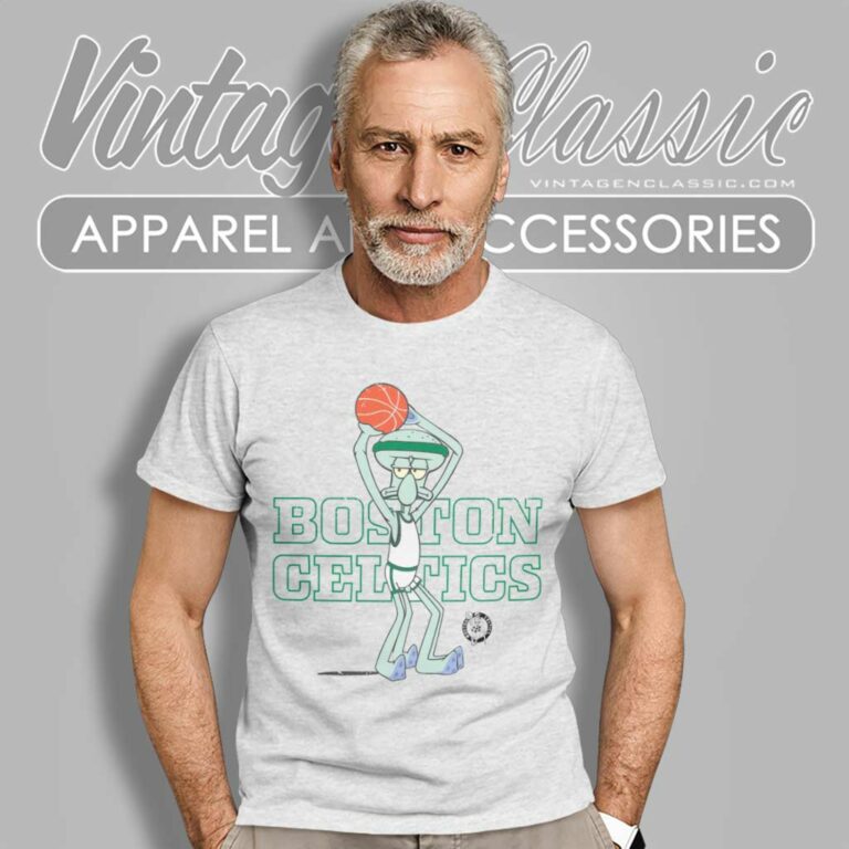 Nba Boston Celtics Squidward T Shirt Nba Boston Celtics Squidward T Shirt