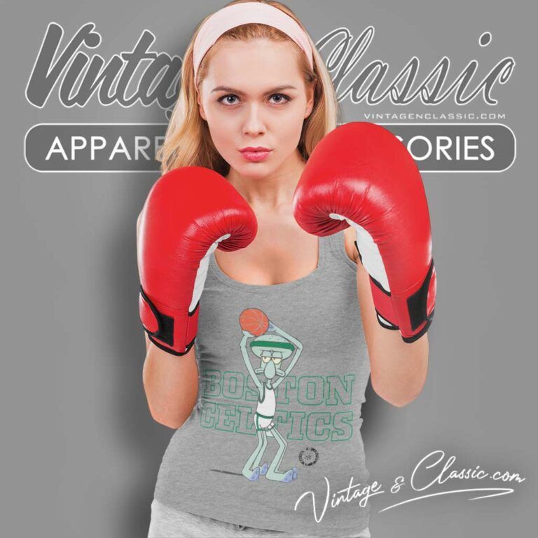 Nba Boston Celtics Squidward Tank Top Racerback Nba Boston Celtics Squidward Tank Top Racerback