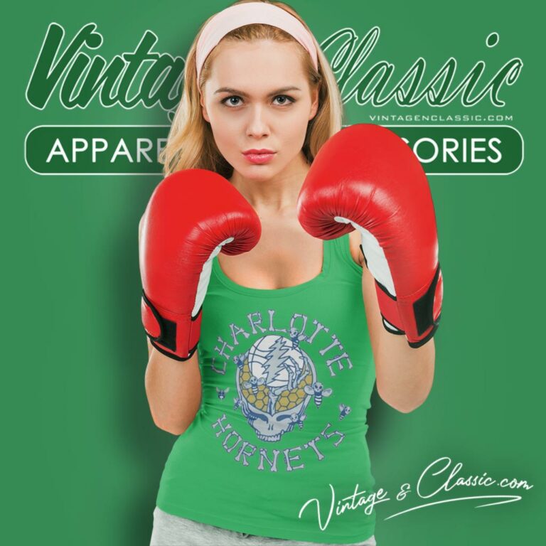 Nba Charlotte Hornets Grateful Dead Skull Tank Top Racerback Nba Charlotte Hornets Grateful Dead Skull Tank Top Racerback