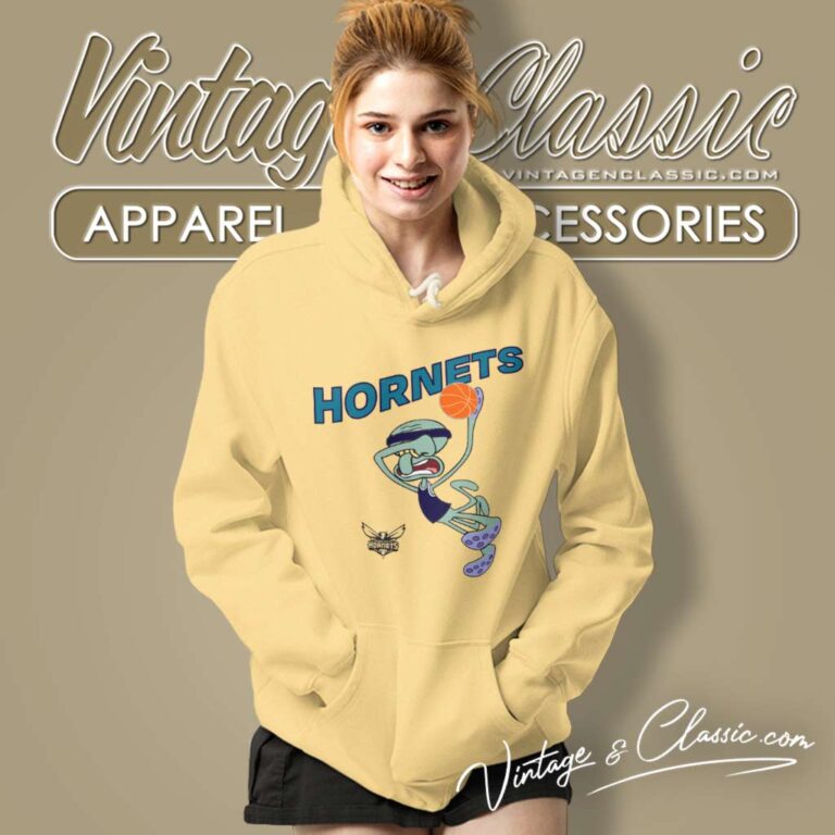 Nba Charlotte Hornets Squidward Hoodie Nba Charlotte Hornets Squidward Hoodie