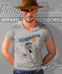 Nba Charlotte Hornets Squidward V Neck TShirt