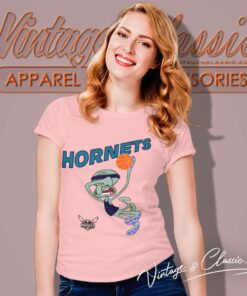 Nba Charlotte Hornets Squidward Women TShirt