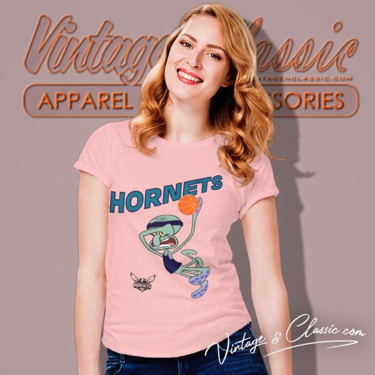 Nba Charlotte Hornets Squidward Women TShirt Nba Charlotte Hornets Squidward Women TShirt