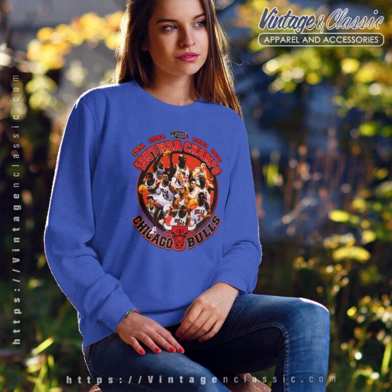 Nba Chicago Bulls 1997 Champions Starter Sweatshirt Nba Chicago Bulls 1997 Champions Starter Sweatshirt